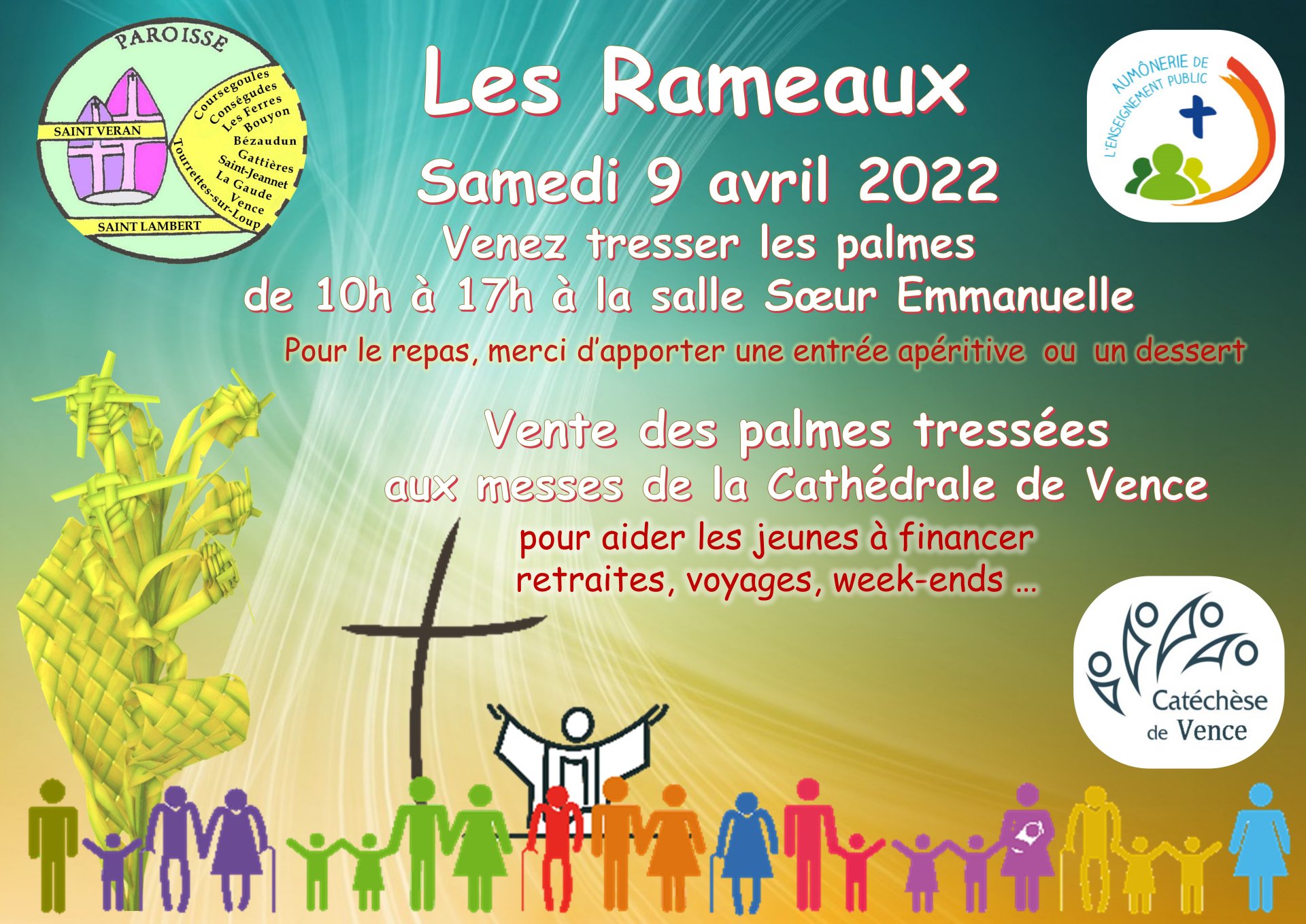 Affiche Rameaux 2022
